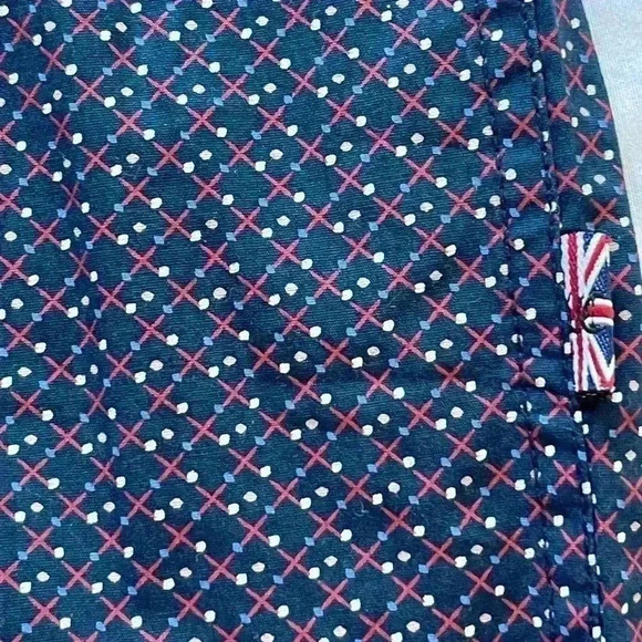 Lions Crest By English Laundry NWT Men’s Button Down Navy Blue Shirt XXL - Picture 5 of 11